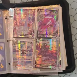 Pokemon TCG Binder Lot GX VSTAR VMAX EX Tag Team Holo Charizard Mewtwo Rayquaza - Image 4