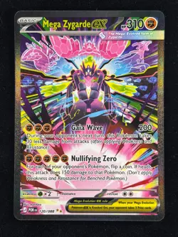 2026 Pokemon TCG Mega Zygarde Ex 120/088 Perfect Order SIR - Image 1