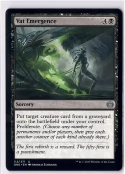 Vat Emergence NMM* Phyrexia All Will Be One ENGLISH 112/271 mtg -UnltdCards - Image 1