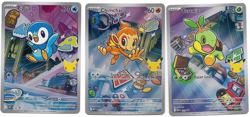 Pokemon TCG First Partner Illustration Collection Series 1 Sinnoh Gen 4 Set - Image 1