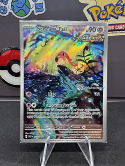 Scream Tail #065 Scarlet & Violet Black Star Pokemon Center Stamped Promo SEALED - Image 1