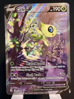 Celebi v Alternate Art 245/264 Fusion Strike Pokemon TCG - Image 1