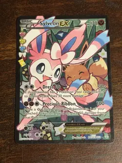 Pokemon Sylveon EX RC32/RC32 Generations Ultra Rare Full Art Holo 170 HP English - Image 1