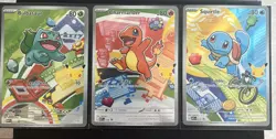 Pokemon TCG First Partner Illustration Collection Series 1 Kanto GEN 1 Set *NM* - Image 1