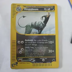 Vintage 2003 Pokemon E-reader |Houndoom | Skyridge Reverse Holo 12/144 | NM/VLP - Image 1