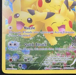 Pokemon Pikachu Full Art Ultra Rare Holo RC29/RC32 Generations Radiant - Image 3