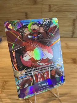 Franky OP09-072 Alt Art Holo - One Piece TCG English SR SUPER RARE HOLO - Image 3