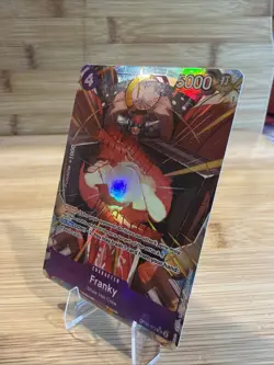 Franky OP09-072 Alt Art Holo - One Piece TCG English SR SUPER RARE HOLO - Image 4