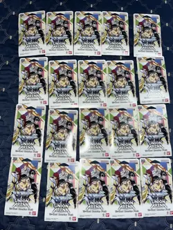Union Arena Yu Yu Hakusho Booster Packs Lot Of 20 Sleeves - Image 1