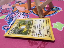 Pokemon TCG Base Set Raichu Holo Card 14/102 Unlimited Holo Rare HP/DMG - Image 2