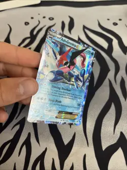 Pokemon EX XY133 Ash-Greninja Black Star Promo Holo Card LP/MP Condition - Image 3