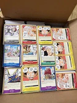 One Piece Card Game Bulk Lot 4500+ Cards C/UC OP07-OP15 EB03 EB04 Mixed - Image 5