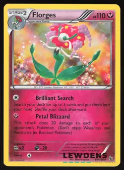 Florges - 66/106 - Holo Rare - Flashfire - Pokemon Card - Image 1