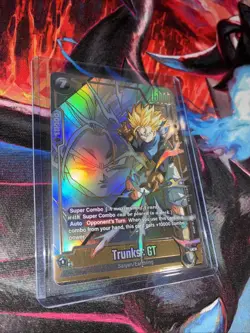 Trunks : GT FB09-110 Alternate Art Dual Evolution Dragon Ball Card - Image 4