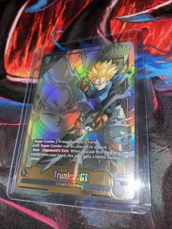 Trunks : GT FB09-110 Alternate Art Dual Evolution Dragon Ball Card - Image 5