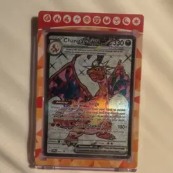 Pokemon Charizard 4/102 Base Set Stage 2 Holo Rare HP 120 English Card - Image 1