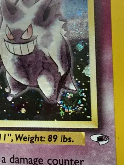 Sabrina's Gengar 014/132 Gym Heroes Holo WITH FART SWIRL- Pokemon Card - Image 3