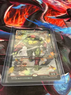 MTG Teenage Mutant Ninja Turtles Raphael, the Nightwatcher Showcase M 0287 Foil - Image 1