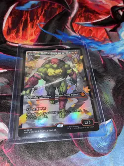 MTG Teenage Mutant Ninja Turtles Raphael, the Nightwatcher Showcase M 0287 Foil - Image 2