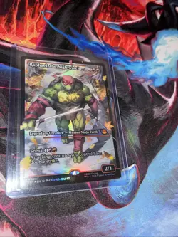 MTG Teenage Mutant Ninja Turtles Raphael, the Nightwatcher Showcase M 0287 Foil - Image 3