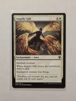 Angelic Gift - Commander Legends - LP - Common - Aura - Image 1