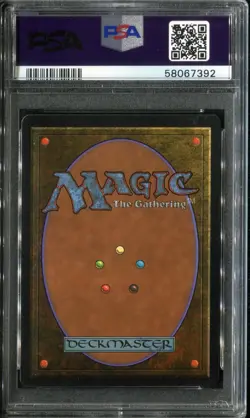 PSA 8 1993 MTG Magic The Gathering Beta #10 Circle of Protection Black Pop9 - Image 2