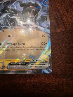 Pokemon TCG Zekrom EX Holo Card 034/086 Black Bolt Double Rare Nm - Image 4