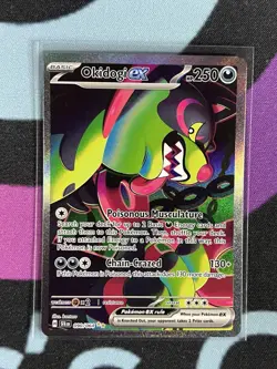 2024 Pokemon Scarlet & Violet Shrouded Fable Okidogi ex #090/064 - Image 1