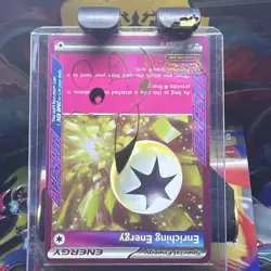 Pokemon Enriching Energy 191/191 Sv08: Surging Sparks Holo ACE SPEC Rare - Image 1