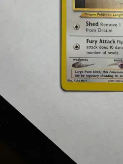 Pokemon TCG Dratini 63/105 Neo Destiny Regular Common 2000 Basic 40 HP - Image 2