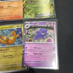 Pokemon 151 Cosmos Reverse Holo EX promo set Sams Costco gengar Pikachu Squirtle - Image 2