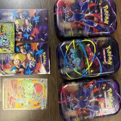 3 Pokemon MEGA Evolutions Mini Tin - Latias - Factory Sealed Tin - Image 2