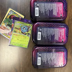3 Pokemon MEGA Evolutions Mini Tin - Latias - Factory Sealed Tin - Image 5