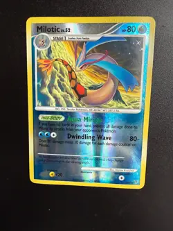Pokemon TCG Shiny Milotic Reverse Holo Rare Supreme Victors #SH7 #SH7-12 - Image 2
