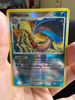 Pokemon TCG Shiny Milotic Reverse Holo Rare Supreme Victors #SH7 #SH7-12 - Image 3