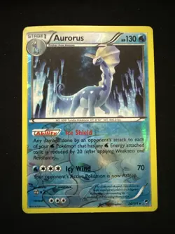TCG Pokemon English Aurorus 26/111 XY - Furious Fists Reverse Holo LP - Image 1