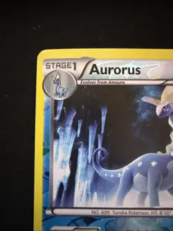 TCG Pokemon English Aurorus 26/111 XY - Furious Fists Reverse Holo LP - Image 5