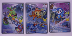 Pokemon TCG First Partner Illustration Collection Series 1 SINNOH Starters NM - Image 1