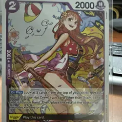 Bandai Nami PRB02-012 Rare Premium Booster Vol. 2 2000 Power One Piece CCG EN - Image 2