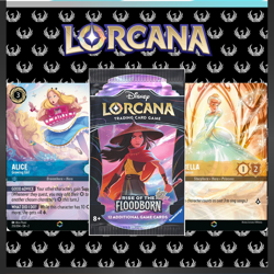 #001 - 10x Rise of the Floodborn Pack-Disney Lorcana Sealed: Ebay Live - Image 1