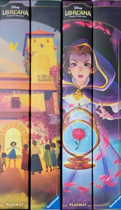 🔥IN HAND Disney Lorcana Belle + Encanto Playmat Shimmering Skies Rdy to SHIP🔥 - Image 1