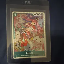 One Piece Perona Character Card ST12-005 6000 Power Starter Deck 12 Foil English - Image 1