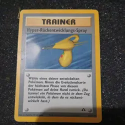 Pokemon Card Hyper Devolution Spray (GERMAN )RARE 73/75 Neo Discovery - EXC COND - Image 1