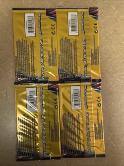 Pokemon Unified Minds 3 Card Booster Pack Complete Art Set of 4 Sealed - Image 2