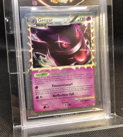Pokemon HGSS Triumphant Gengar Prime Holo #94 german - strong BGS 8.5 - Image 2
