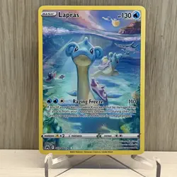 Lapras GG05/GG70 Crown Zenith Galarian Gallery Holo NM Pokemon Card - Image 1
