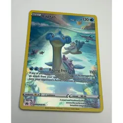 Lapras GG05/GG70 Crown Zenith Galarian Gallery Pokemon Card Holo Rare Mint - Image 1