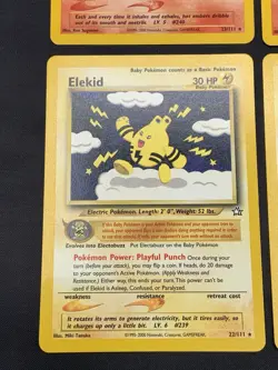 Vintage Pokemon Card Collection Lot - Rare WOTC Neo Genesis Magby Elekid - Image 4