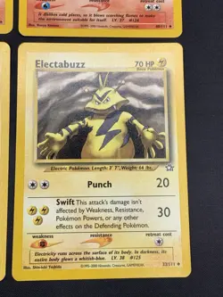 Vintage Pokemon Card Collection Lot - Rare WOTC Neo Genesis Magby Elekid - Image 5