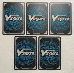 Lot of 5 Japanese Cardfight!! Vanguard RR Card Set - Image 2